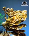 Tượng Đạt Ma Bay Gỗ Ngọc Am Cao 83 Ngang 60 Sâu 32 (cm)