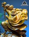 Tượng Đạt Ma Bay Gỗ Ngọc Am Cao 83 Ngang 60 Sâu 32 (cm)