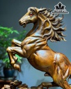 Tượng Ngựa Phong Thủy (Nhất Mã Phi Thiên) Gỗ Hương Cao 67 Ngang 39 Sâu 24 (cm)