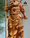 Tượng Quan Công Gỗ Hương Ngang 100 Cao 36 Sâu 24 (cm)