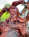 Tượng Quan Công Gỗ Trắc Cao 87 Ngang 53 Sâu 42 (cm)