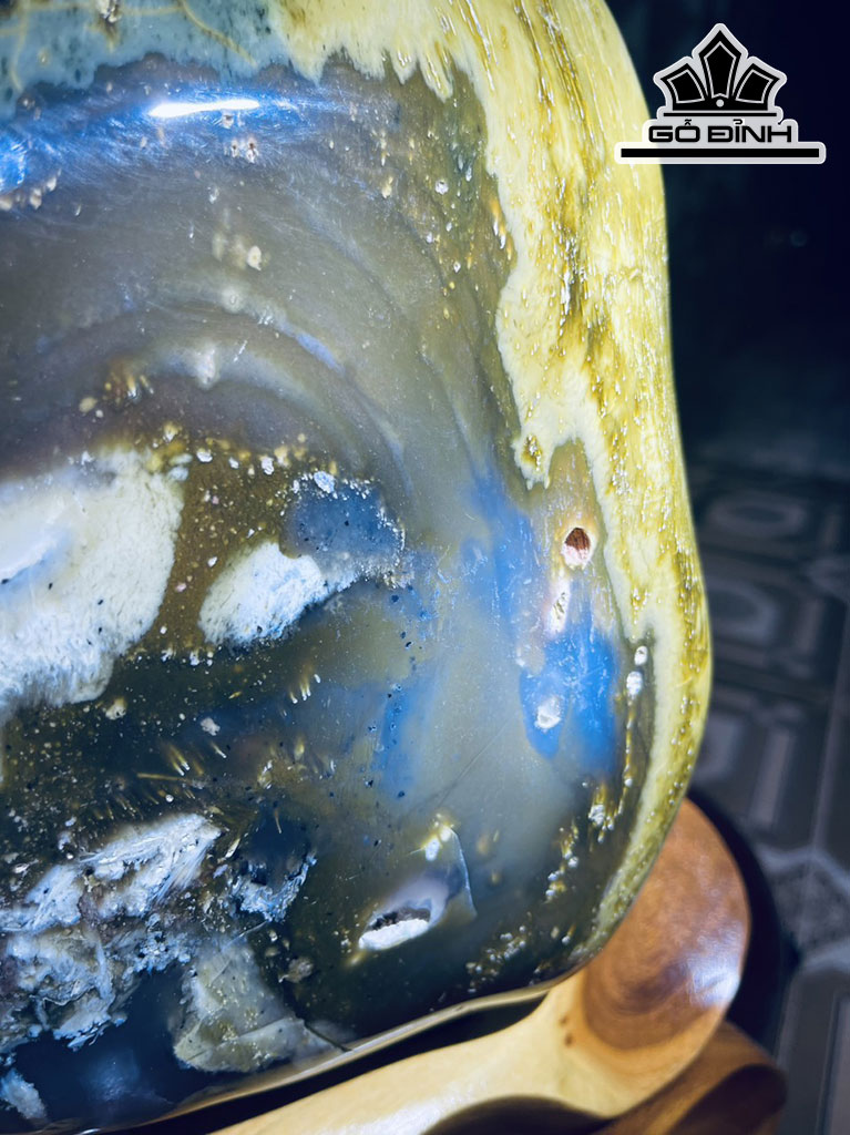 Tác Phẩm Gỗ Hóa Thạch Cao 37 (cm) 10kg