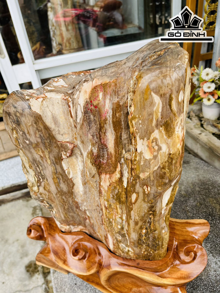 Tác Phẩm Gỗ Hóa Thạch Cao 56 (cm) 36,5kg