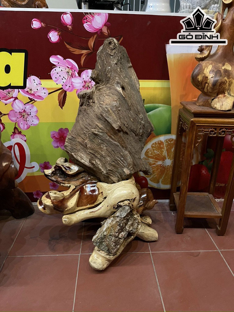 Tác Phẩm Gỗ Hóa Thạch Cao 104 (cm) 100kg
