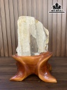 Tác Phẩm Gỗ Hóa Thạch Cao 28 Ngang 20 (cm) 2,5kg
