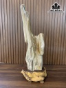 Tác Phẩm Gỗ Hóa Thạch Cao 80 Ngang 20 (cm) 11,6kg