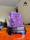 Tác Phẩm Mầm Tinh Thể Đá Thạch Anh Tím Cao 16 (cm) 1,08kg
