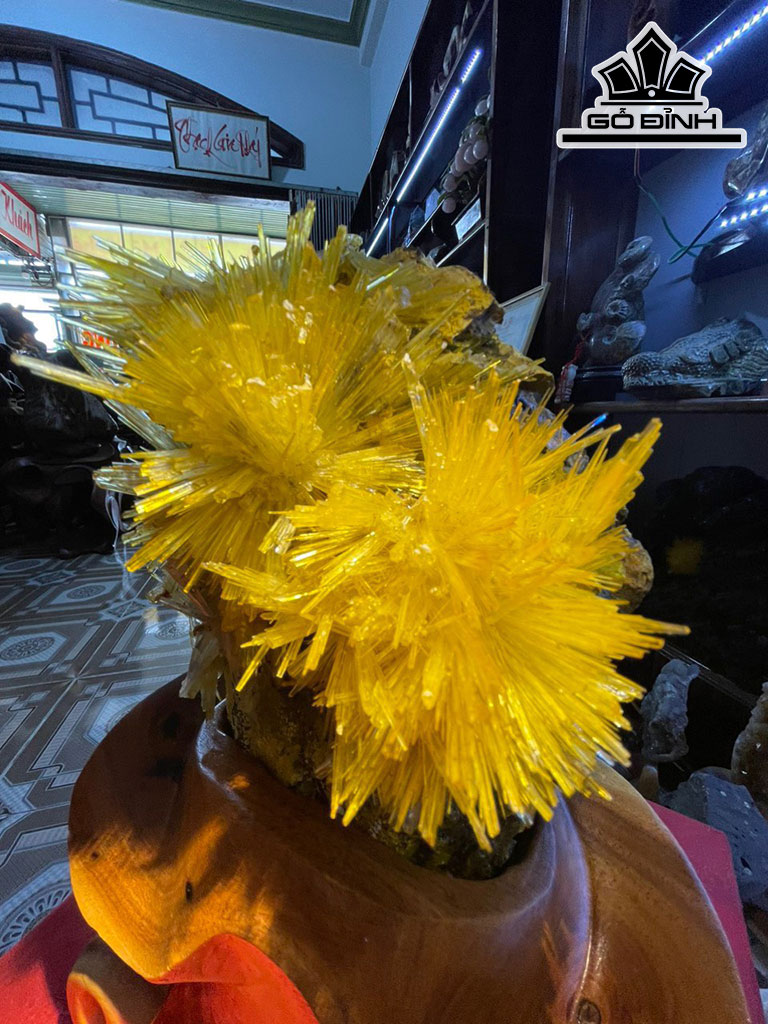 Bông Hoa Ưu Đàm Đá Trầm Tích Cao 28 (cm) 4,5kg