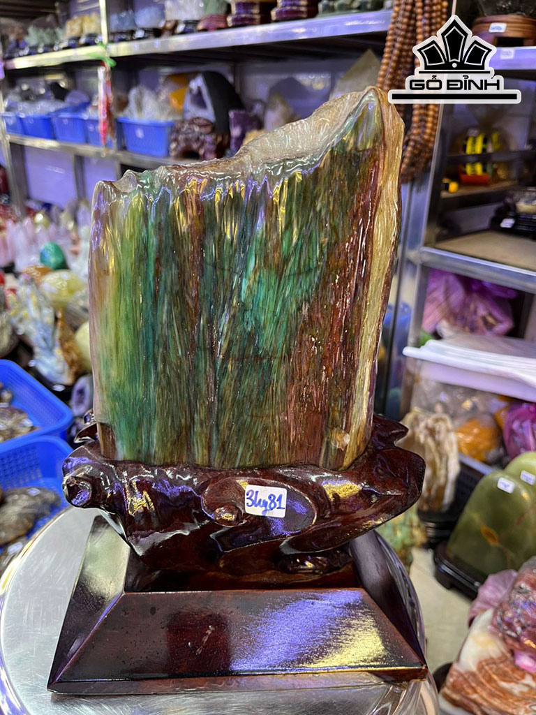 Tác Phẩm Gỗ Hóa Thạch Cao 31 (cm) 3,81kg