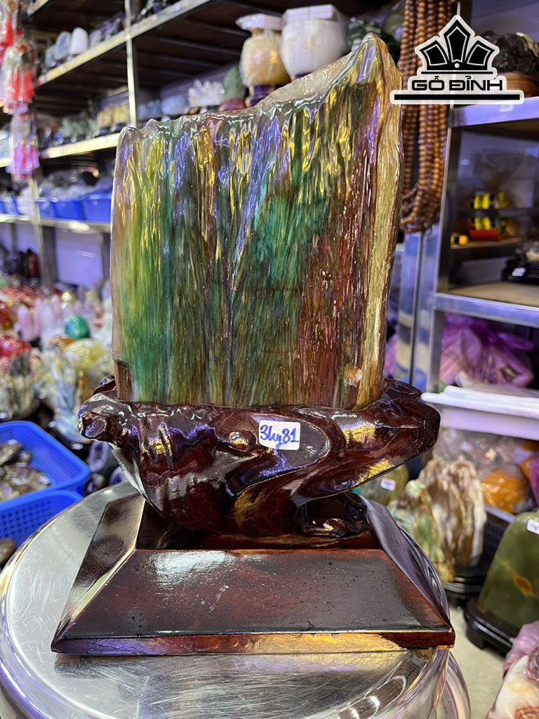 Tác Phẩm Gỗ Hóa Thạch Cao 31 (cm) 3,81kg