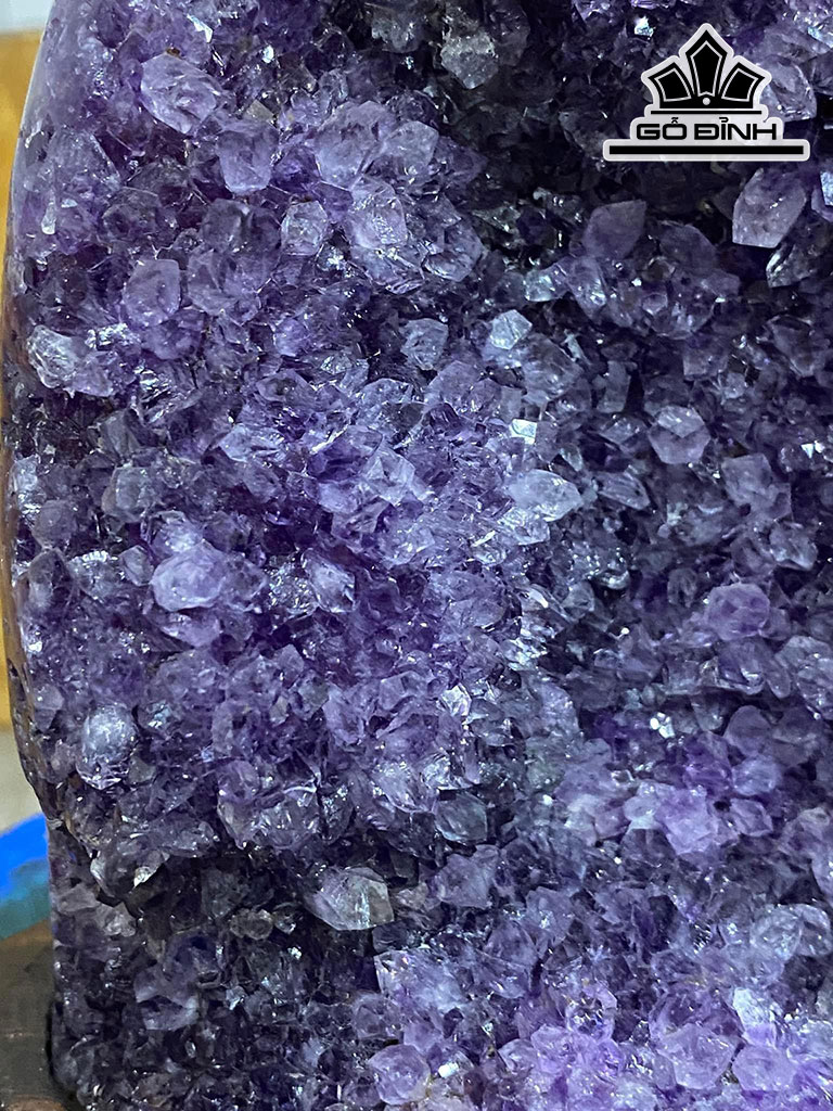 Tinh Thể Đá Thạch Anh Tím Cao 22 Ngang 15 (cm) 2,5kg