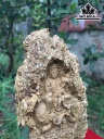 Tượng Phật Bà Quan Âm Gỗ Nu Kháo Cao 66 Ngang 43 Sâu 15 (cm)