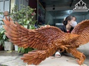 Tượng Đại Bàng Gỗ Hương Ngang 180 Rộng 68 Dày 23 (cm)