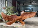 Tượng Đại Bàng Gỗ Hương Ngang 180 Rộng 68 Dày 23 (cm)