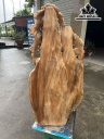 Tượng Thần Tài Gỗ Ngọc Am Cao 86 Ngang 42 Sâu 22 (cm)