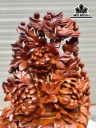 Bình Hoa Gỗ Hương Cao 54 Ngang 32 Sâu 25 (cm)