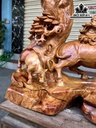 Tiểu Đồng Chăn Trâu Thổi Sáo Gỗ Hương Cao 60 Ngang 50 Sâu 24 (cm)