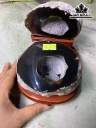 Bát Tụ Bảo Đá Mã Não Cao 11,5 Ngang 12,5 Sâu 14,5 (cm) 1,2kg