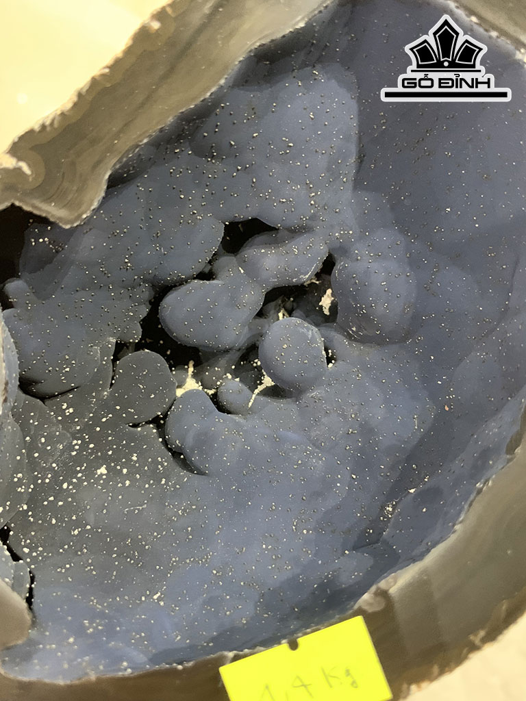 Bát Tụ Bảo Đá Mã Não Cao 13 Ngang 17 Sâu 17,5 (cm) 1,4kg