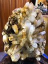 Tác Phẩm Đá Thạch Anh Trắng Cao 28 (cm) 3,8kg