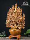 Bình Mai Phú Quý Gỗ Hương Cao 86 Ngang 56 Sâu 33 (cm)