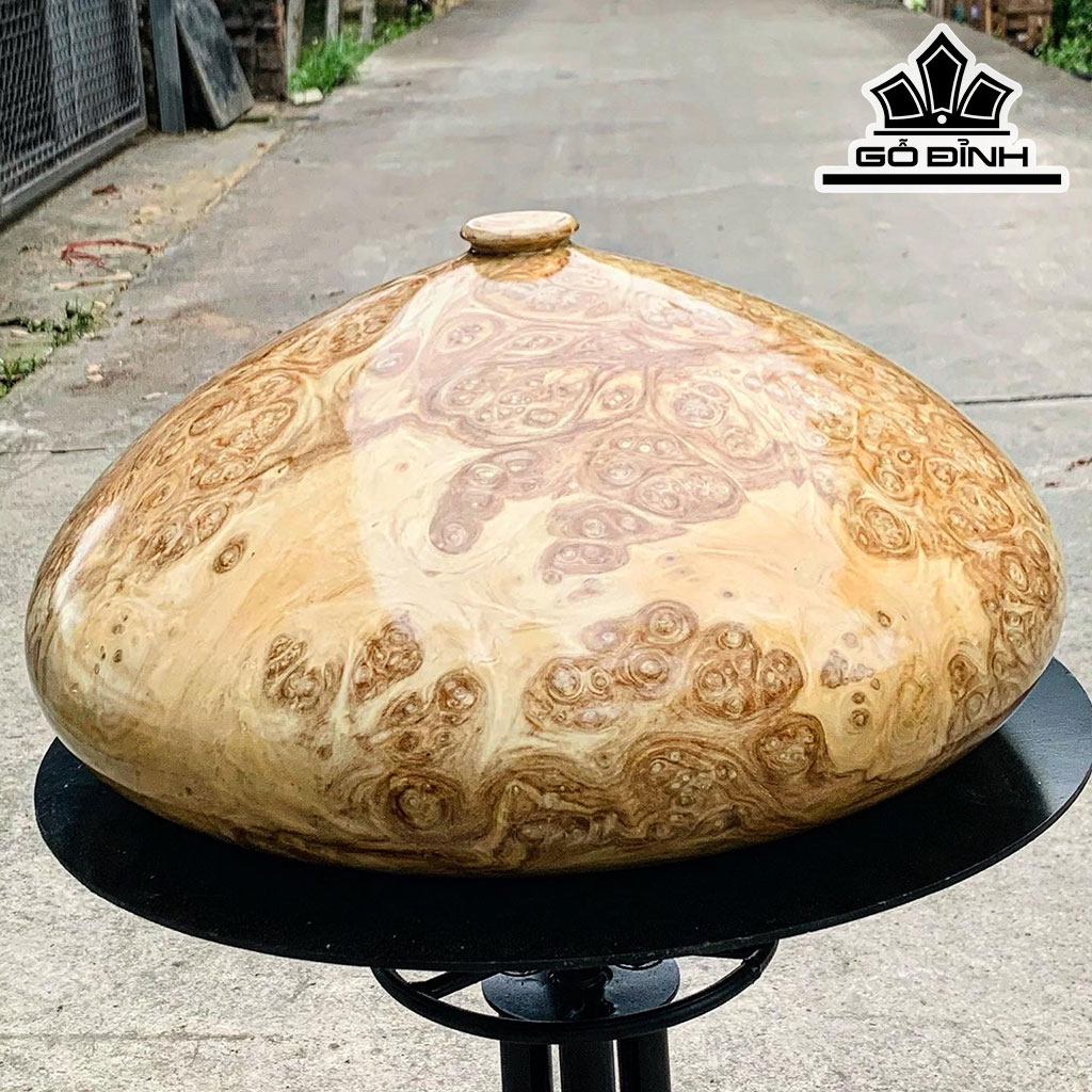 Chum Phú Quý Gỗ Nu Nghiến Cao 24 Đường Kính 48,5 (cm)