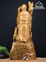 Tượng Ông Thọ Gỗ Ngọc Am Cao 95 Ngang 46 Sâu 22 (cm)