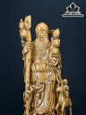 Tượng Ông Thọ Gỗ Ngọc Am Cao 95 Ngang 46 Sâu 22 (cm)