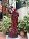 Tượng La Hán Trường My Gỗ Tử Đàn Cao 92 Ngang 31 Sâu 30 (cm)