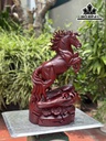 Tượng Ngựa Phong Thủy Gỗ Tử Đàn Cao 46 Ngang 25 Sâu 22 (cm)