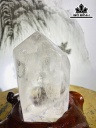 Trụ Đá Thạch Anh Trắng Cao 16 Ngang 13 (cm) 1,2kg