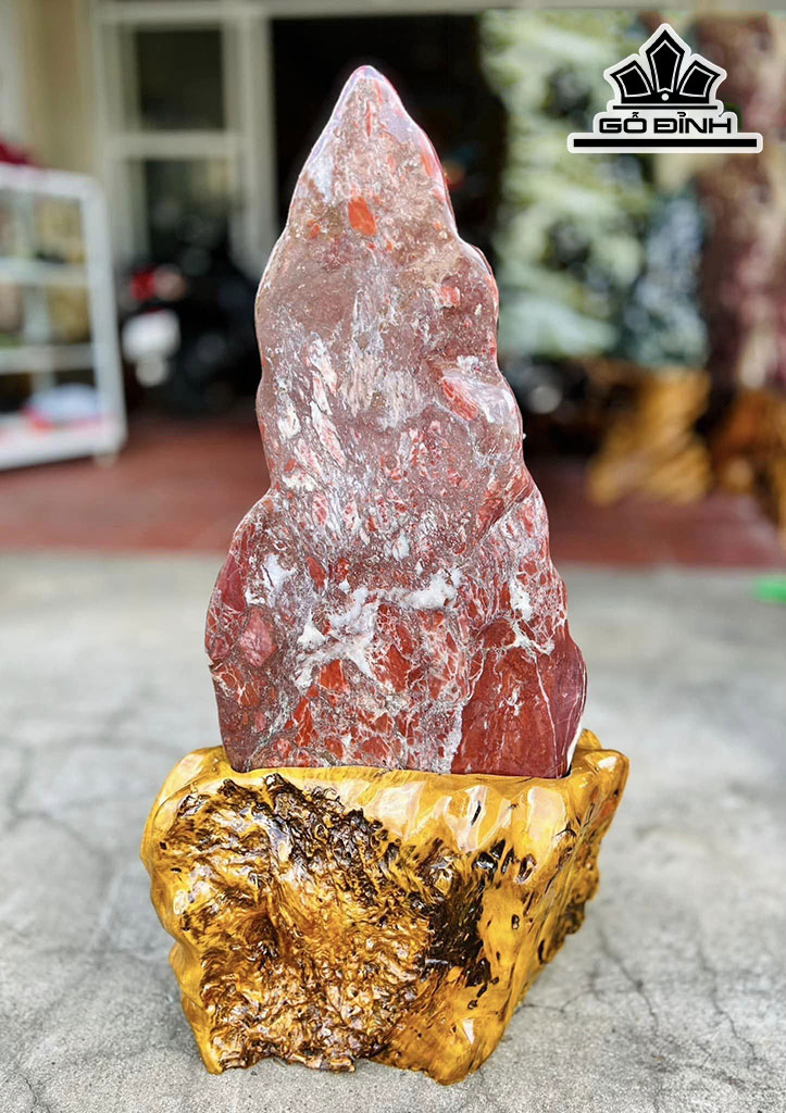 Tác Phẩm Đá Serpentine Cao 80 Ngang 31 Sâu 9 (cm) 27kg