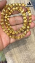 Chuỗi Đá Thạch Anh Tóc Vàng Đường Kính Hạt 7 (mm) 39.6gr