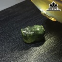 Tỳ Hưu Đá Thạch Anh Tóc Xanh Cao 21 Ngang 13,8 Sâu 12,2 (mm) 6,6gr
