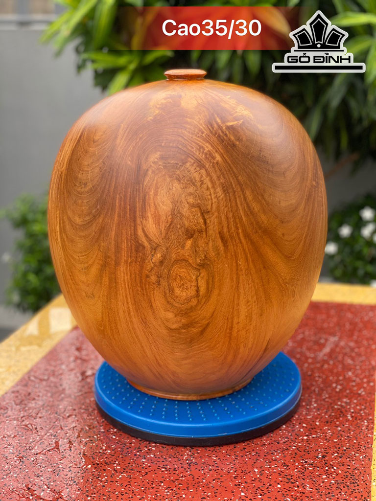 Chum Phú Quý Gỗ Hương Cao 35 Đường Kính 30 (cm)