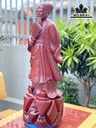 Tượng Gia Cát Lượng Gỗ Tử Đàn Cao 80 Ngang 28 Sâu 25 (cm)