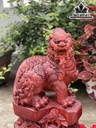 Tượng Nghê Gỗ Tử Đàn Cao 52 Ngang 30 Sâu 25 (cm)