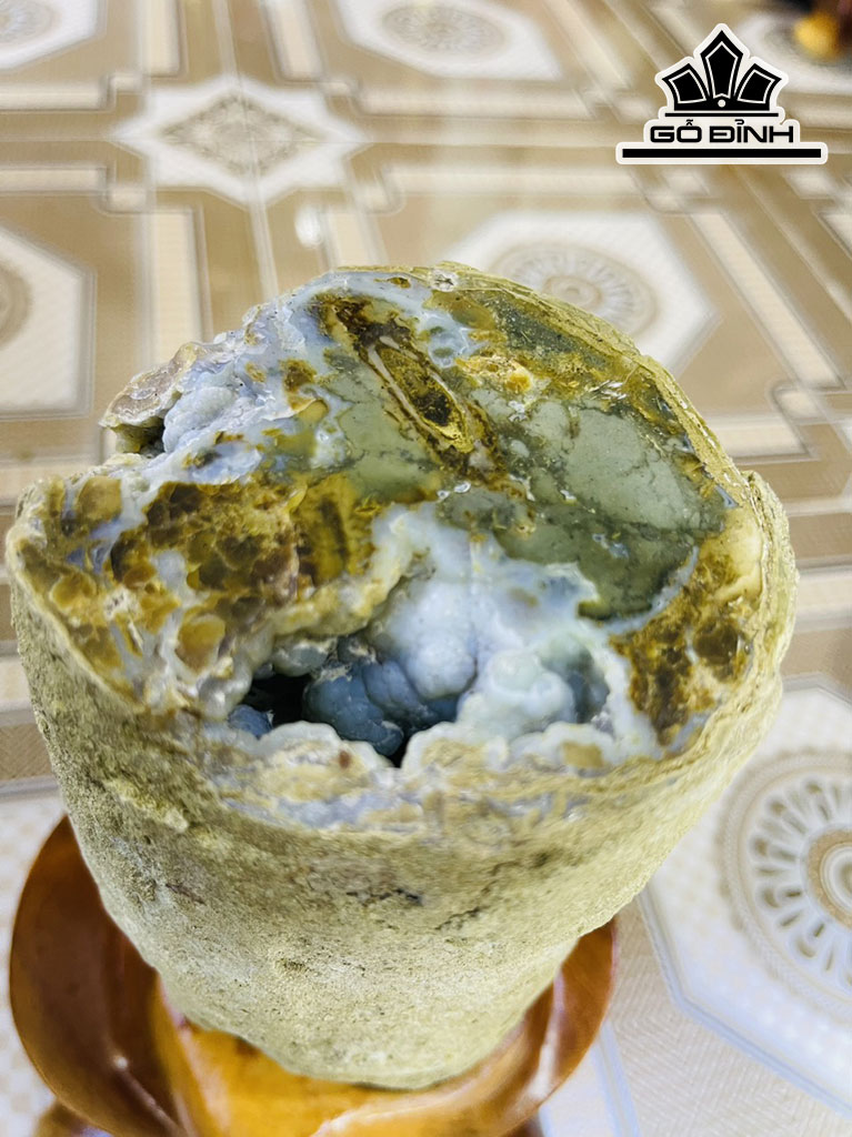 Tác Phẩm Gỗ Hóa Thạch Cao 28 (cm) 3,4kg