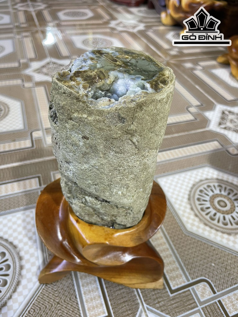 Tác Phẩm Gỗ Hóa Thạch Cao 28 (cm) 3,4kg