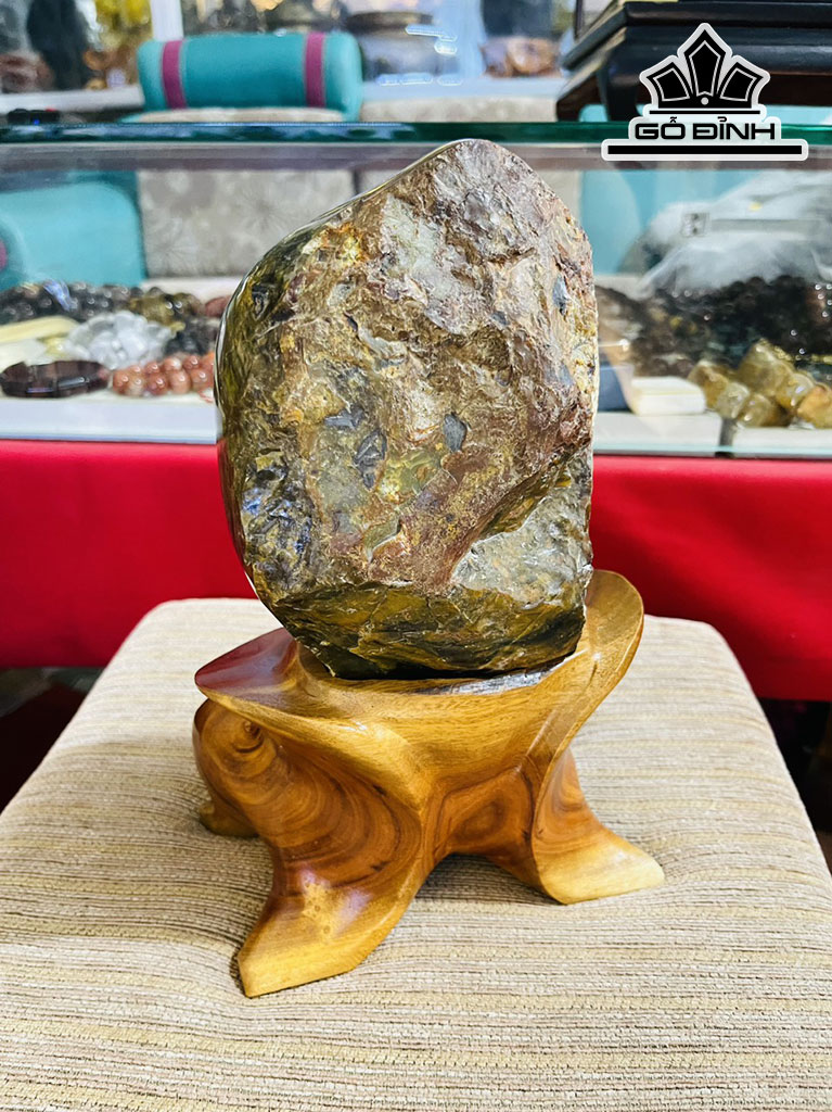 Tác Phẩm Gỗ Hóa Thạch Cao 28 (cm) 3,5kg