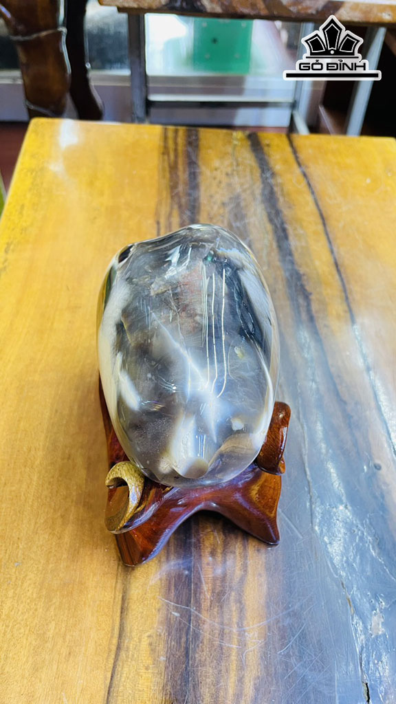 Tác Phẩm Quả Đu Đủ Gỗ Hóa Ngọc Cao 14 Ngang 14 (cm) 2kg