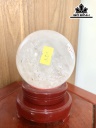 Bi Cầu Đá Thạch Anh Trắng Đường Kính 11 (cm) 1.01kg