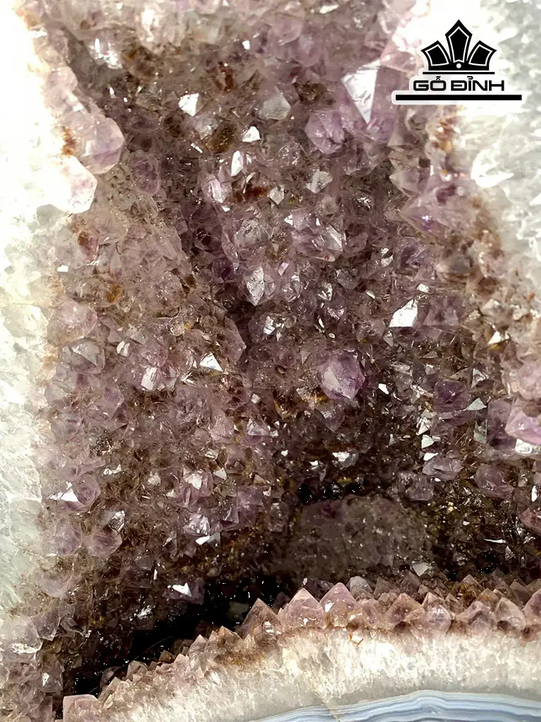 Hốc Đá Thạch Anh Tím Cao 35 Ngang 30 (cm) 24,5kg