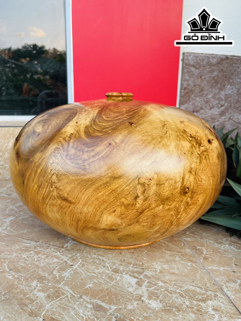 Chum Phú Quý Gỗ Nu Hương Cao 25 Đường Kính 39 (cm)