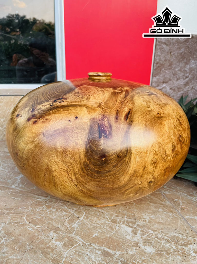 Chum Phú Quý Gỗ Nu Hương Cao 25 Đường Kính 39 (cm)