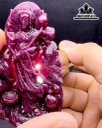 Mặt Dây Chuyền Quan Âm Đá Ruby Cao 66 Ngang 42 Sâu 12,2 (mm) 220,6cts