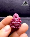 Mặt Dây Chuyền Quan Âm Tự Tại Đá Ruby Cao 35 Ngang 25,5 Sâu 12 (mm) 79cts