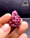 Mặt Dây Chuyền Quan Âm Tự Tại Đá Ruby Cao 35 Ngang 25,5 Sâu 12 (mm) 79cts