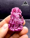 Mặt Dây Chuyền Quan Thánh Đá Ruby Cao 62,8 Ngang 39,5 Sâu 9,3 (mm) 176cts