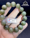 Vòng Tay Đá Thạch Anh Tóc Xanh Đường Kính Hạt 15 (mm) 77gr